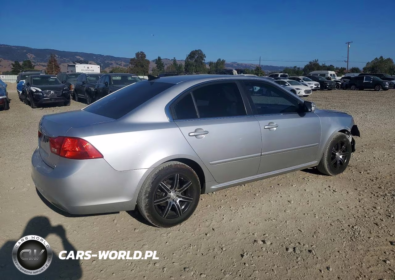 2009 Kia Optima Lx VIN:KNAGE228695333590 - 3