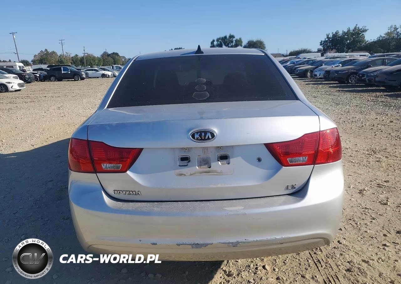 2009 Kia Optima Lx VIN:KNAGE228695333590 - 6