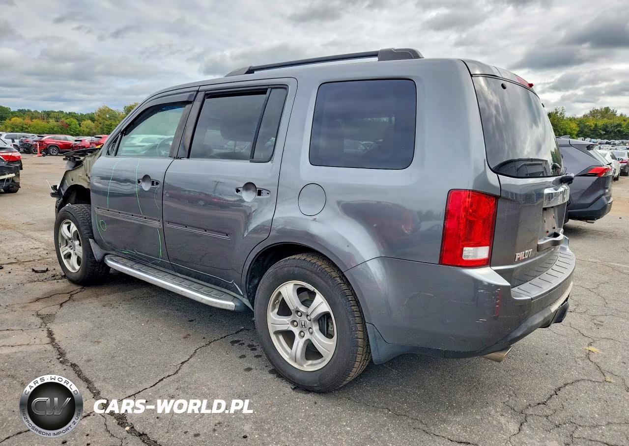 2012 Honda Pilot Exl VIN:5FNYF4H55CB053081 - 2