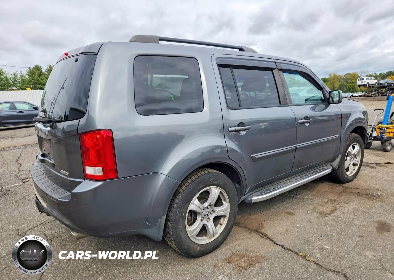 2012 Honda Pilot Exl VIN:5FNYF4H55CB053081 - 3