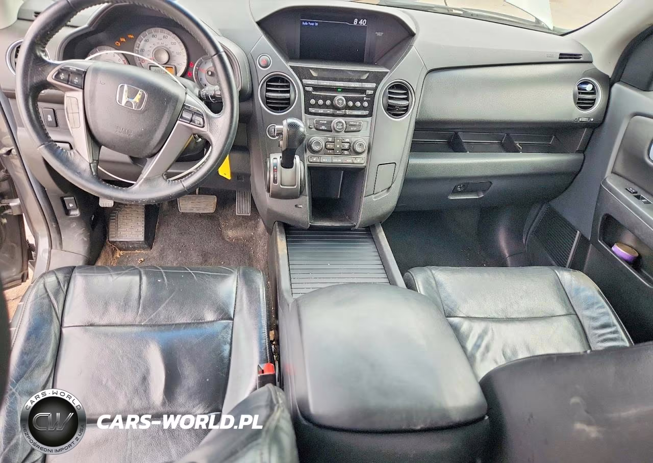 2012 Honda Pilot Exl VIN:5FNYF4H55CB053081 - 8