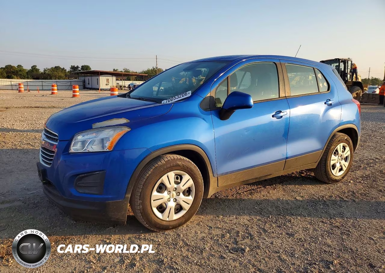 2016 Chevrolet Trax Ls VIN:KL7CJKSBXGB733527 - 1