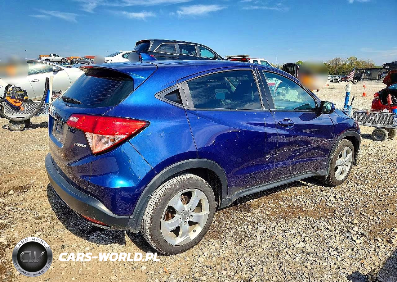 2016 Honda Hr-V Lx VIN:3CZRU6H32GM724867 - 3