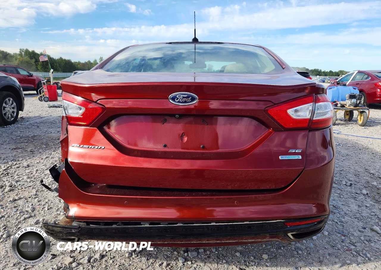 2014 Ford Fusion Se VIN:3FA6P0H99ER290843 - 6
