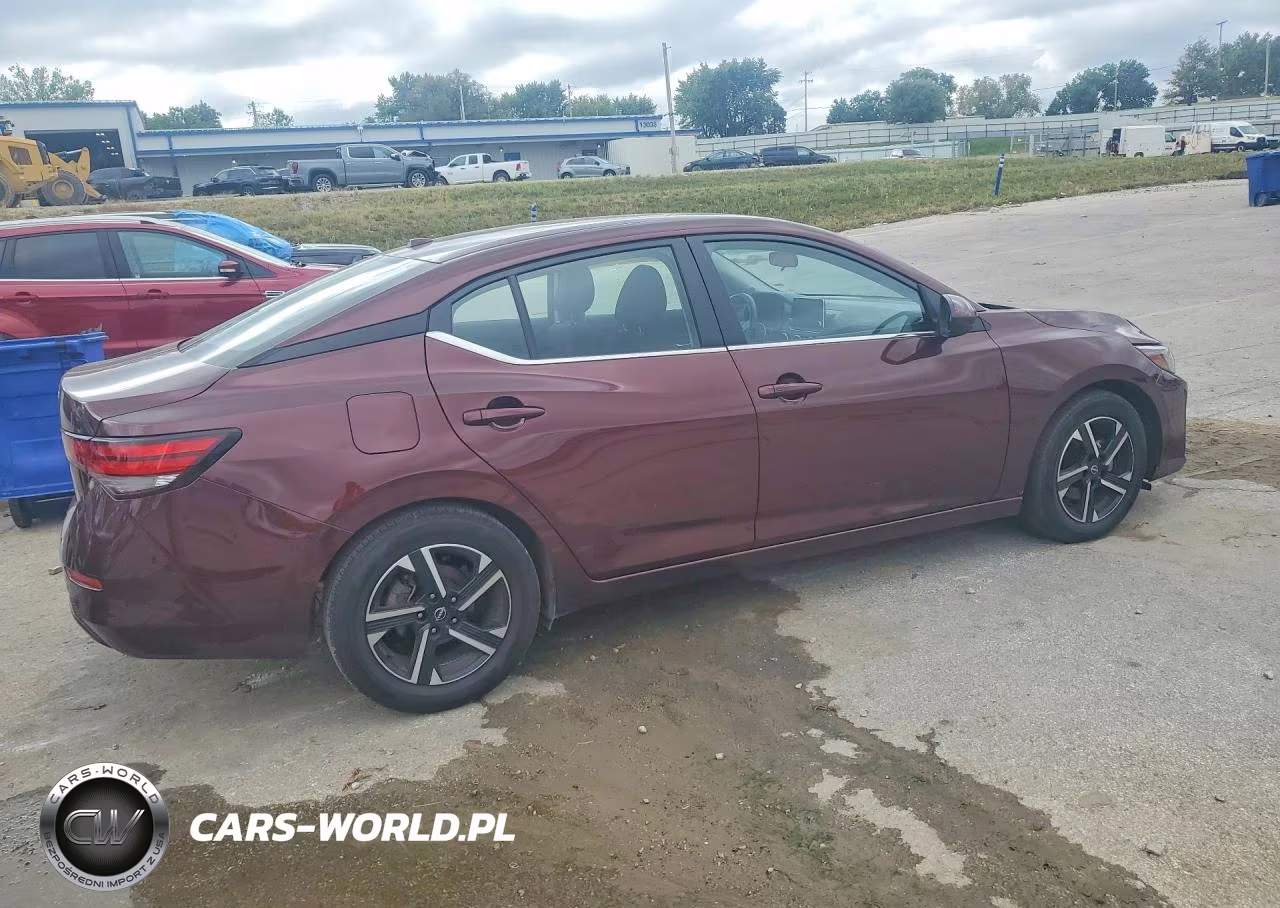 2025 Nissan Sentra Sv VIN:3N1AB8CVXSY371327 - 3