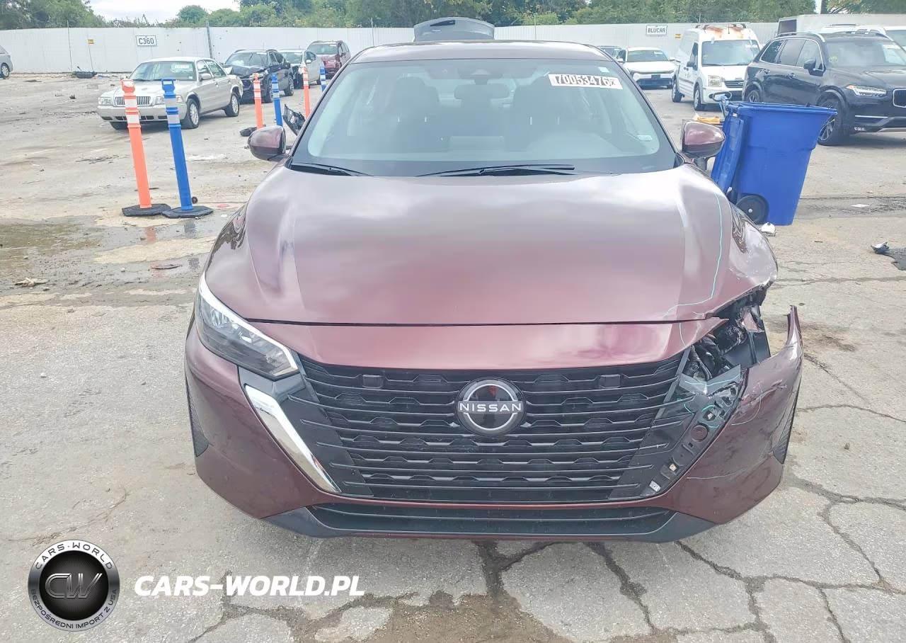 2025 Nissan Sentra Sv VIN:3N1AB8CVXSY371327 - 5