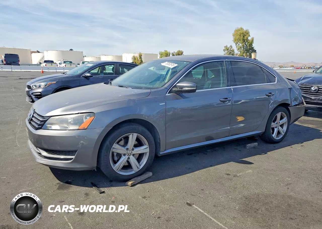 2014 Volkswagen Passat S VIN:1VWAS7A32EC048280 - 1
