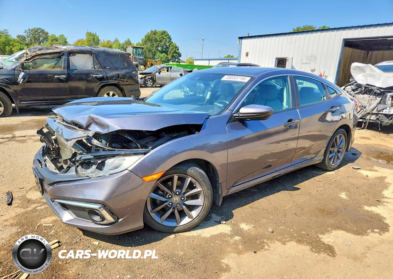 2019 Honda Civic Ex VIN:19XFC1F35KE017329 - 1