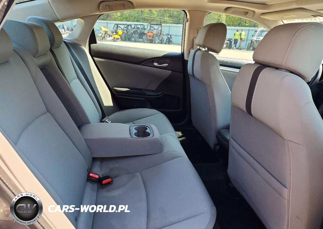 2019 Honda Civic Ex VIN:19XFC1F35KE017329 - 10
