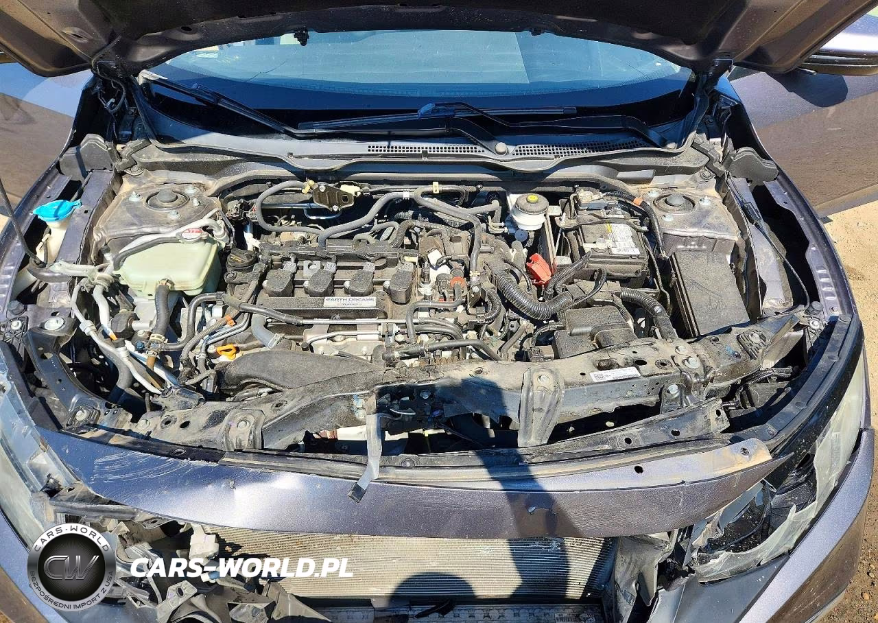 2019 Honda Civic Ex VIN:19XFC1F35KE017329 - 11