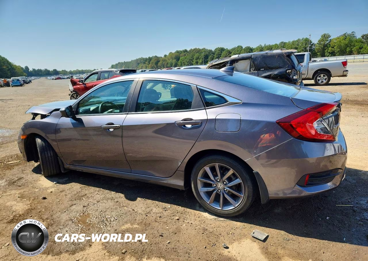 2019 Honda Civic Ex VIN:19XFC1F35KE017329 - 2