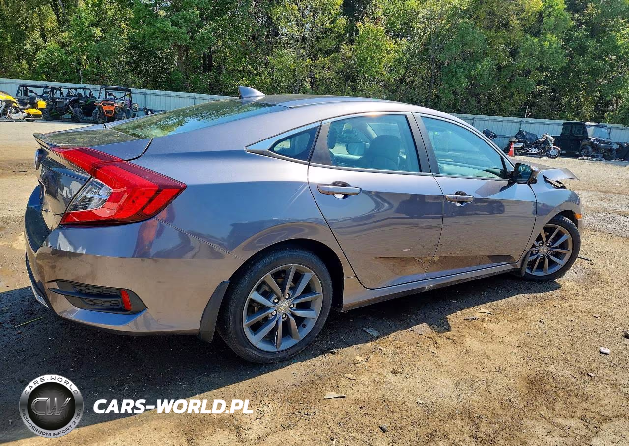 2019 Honda Civic Ex VIN:19XFC1F35KE017329 - 3
