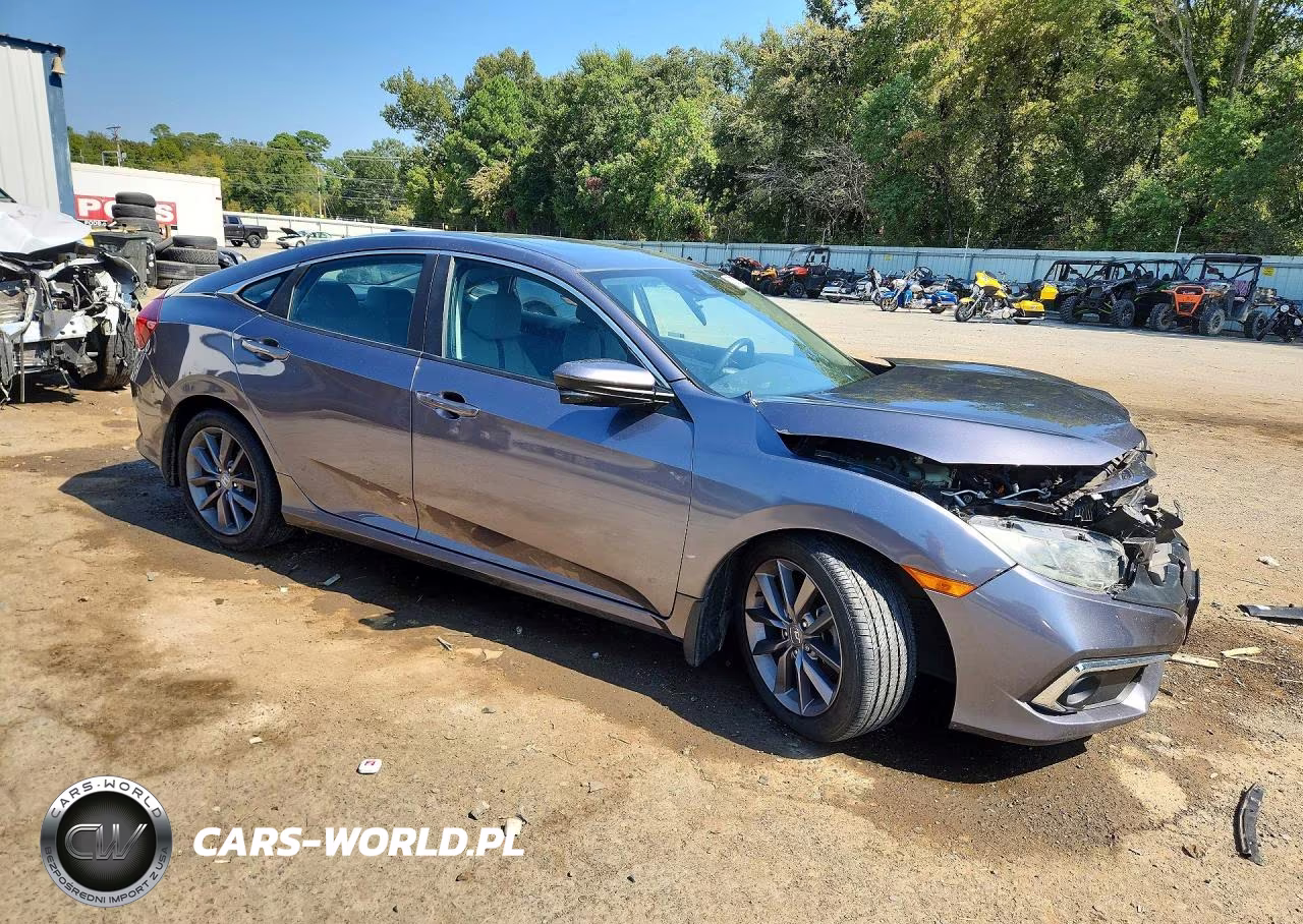 2019 Honda Civic Ex VIN:19XFC1F35KE017329 - 4