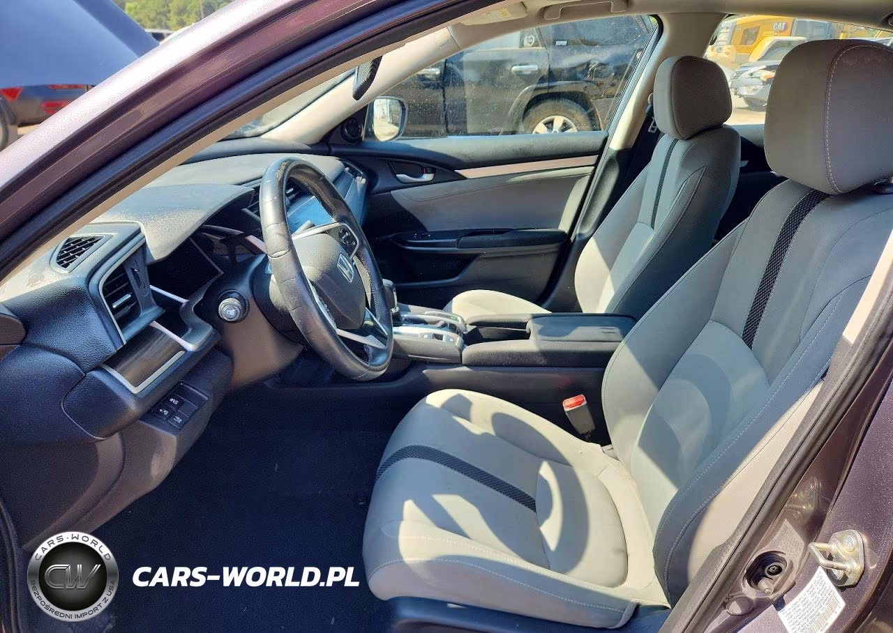 2019 Honda Civic Ex VIN:19XFC1F35KE017329 - 7
