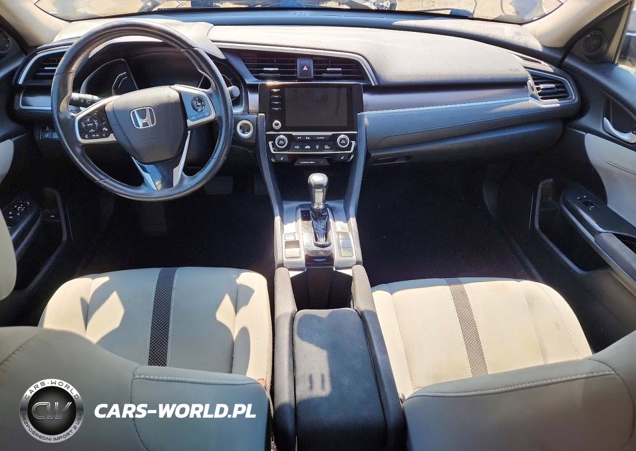 2019 Honda Civic Ex VIN:19XFC1F35KE017329 - 8