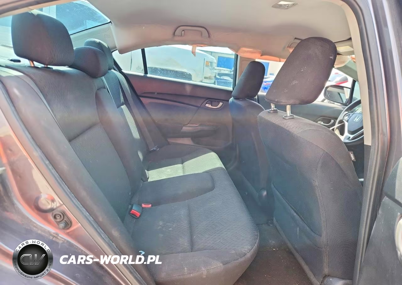 2015 Honda Civic Se VIN:19XFB2F77FE044243 - 10