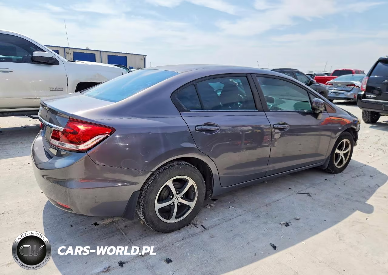 2015 Honda Civic Se VIN:19XFB2F77FE044243 - 3