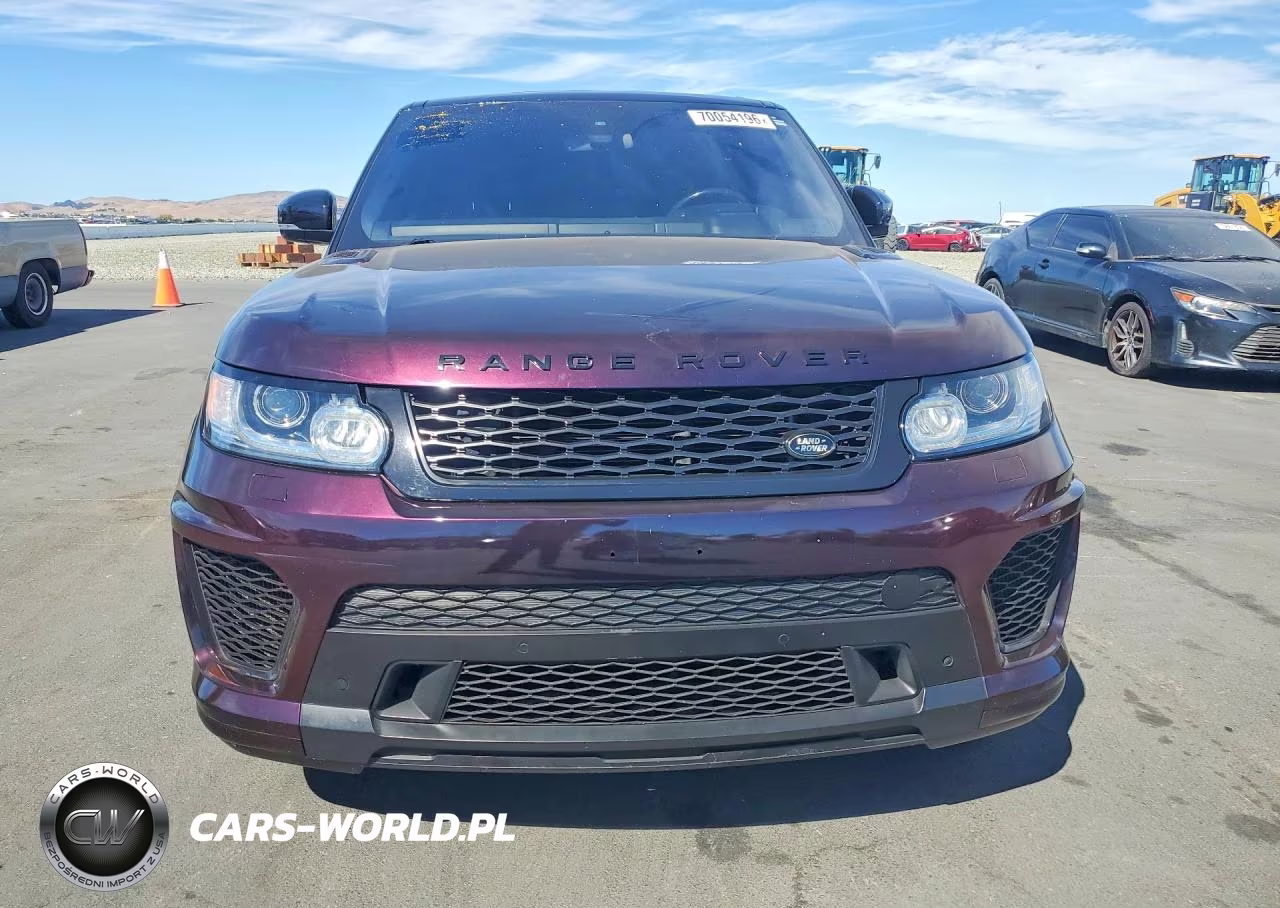 2016 Land Rover Range Rover Sport Sc VIN:SALWR2EF8GA599672 - 5