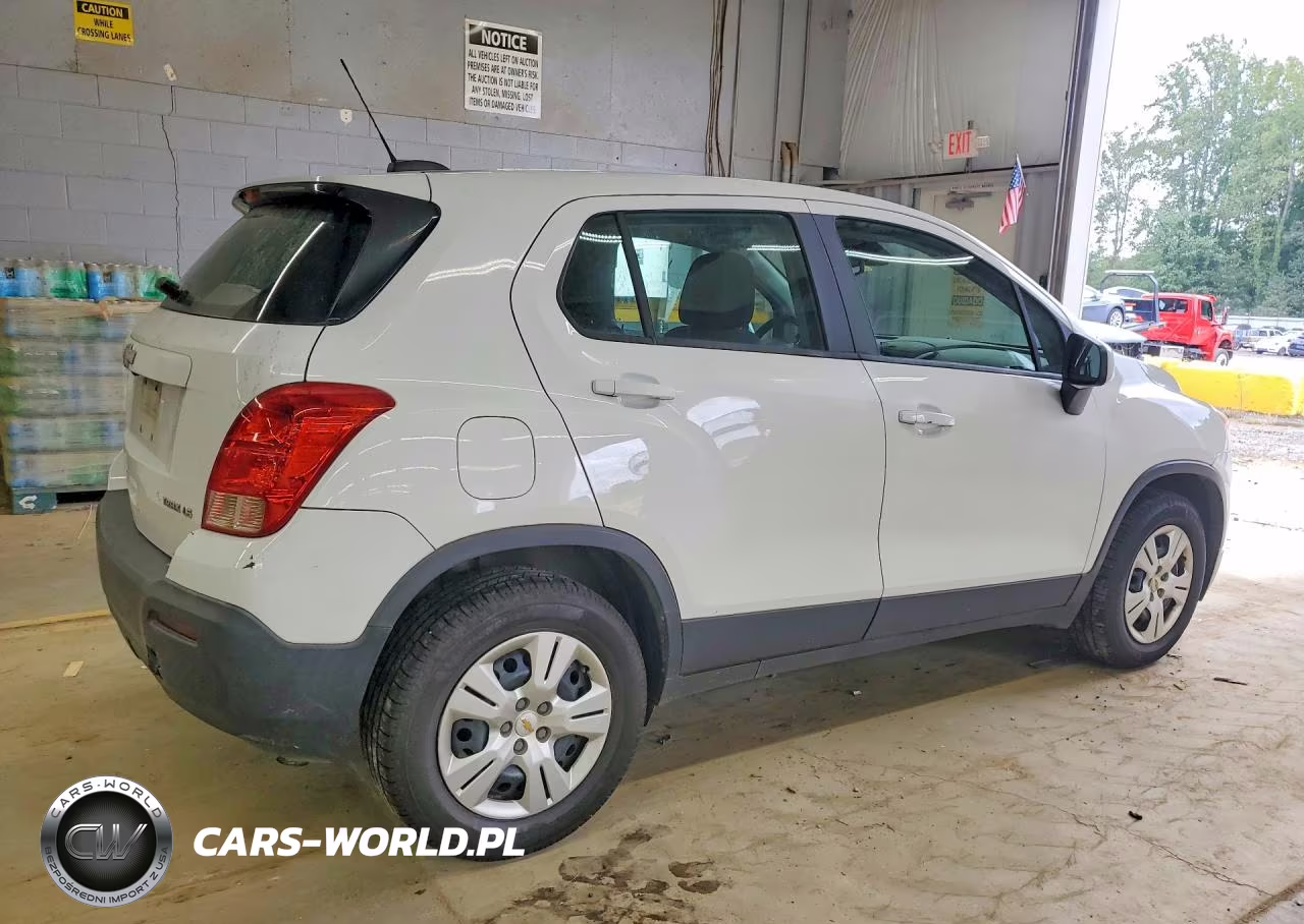 2015 Chevrolet Trax Ls VIN:3GNCJKSB6FL256568 - 3