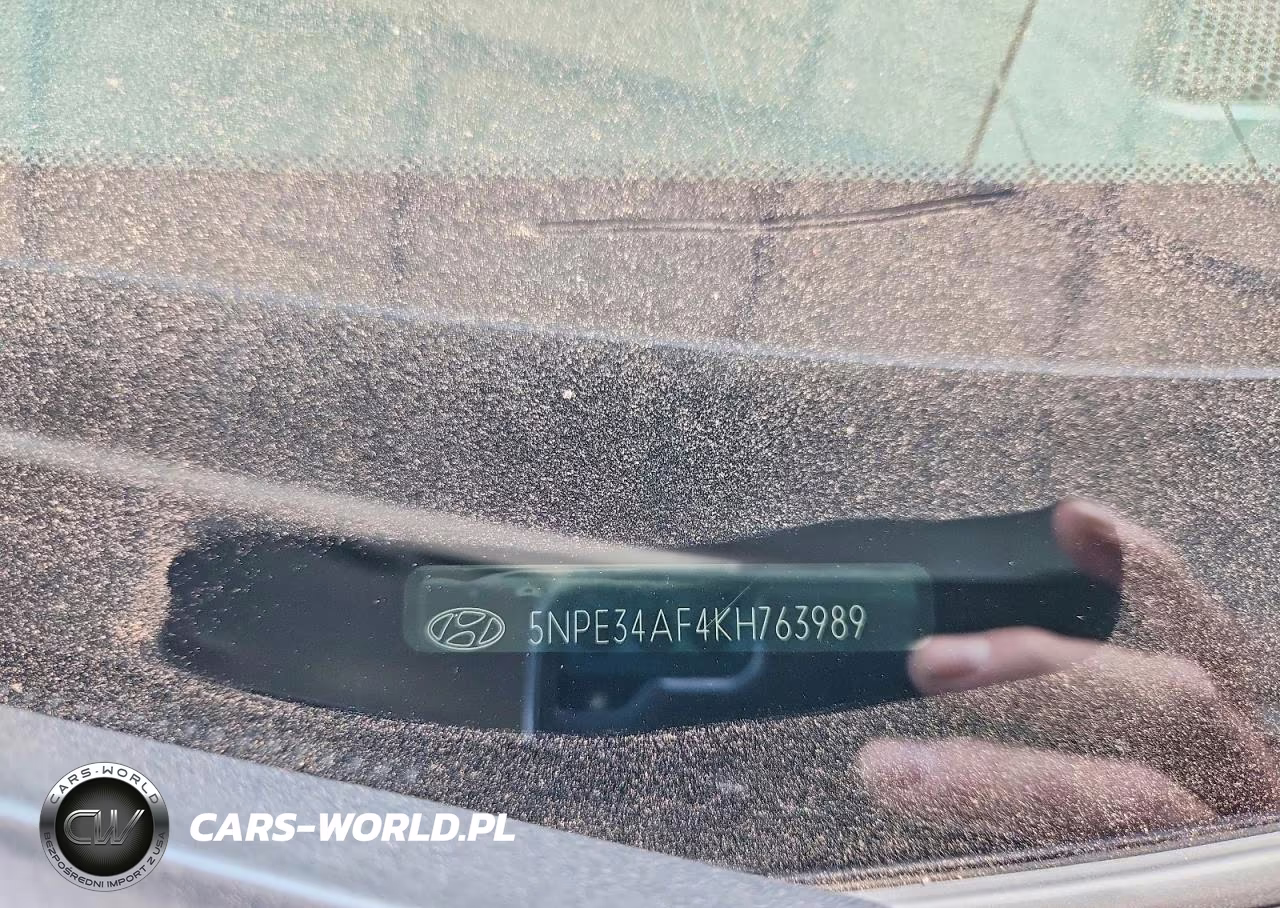 2019 Hyundai Sonata Sport VIN:5NPE34AF4KH763989 - 12