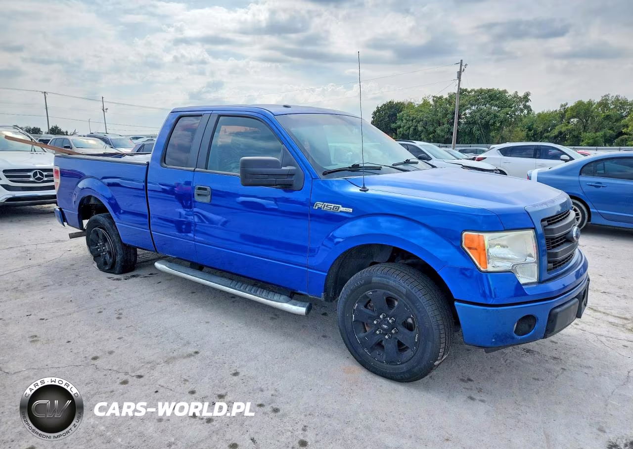 2014 Ford F150 Super Cab VIN:1FTEX1CM9EKD66914 - 4