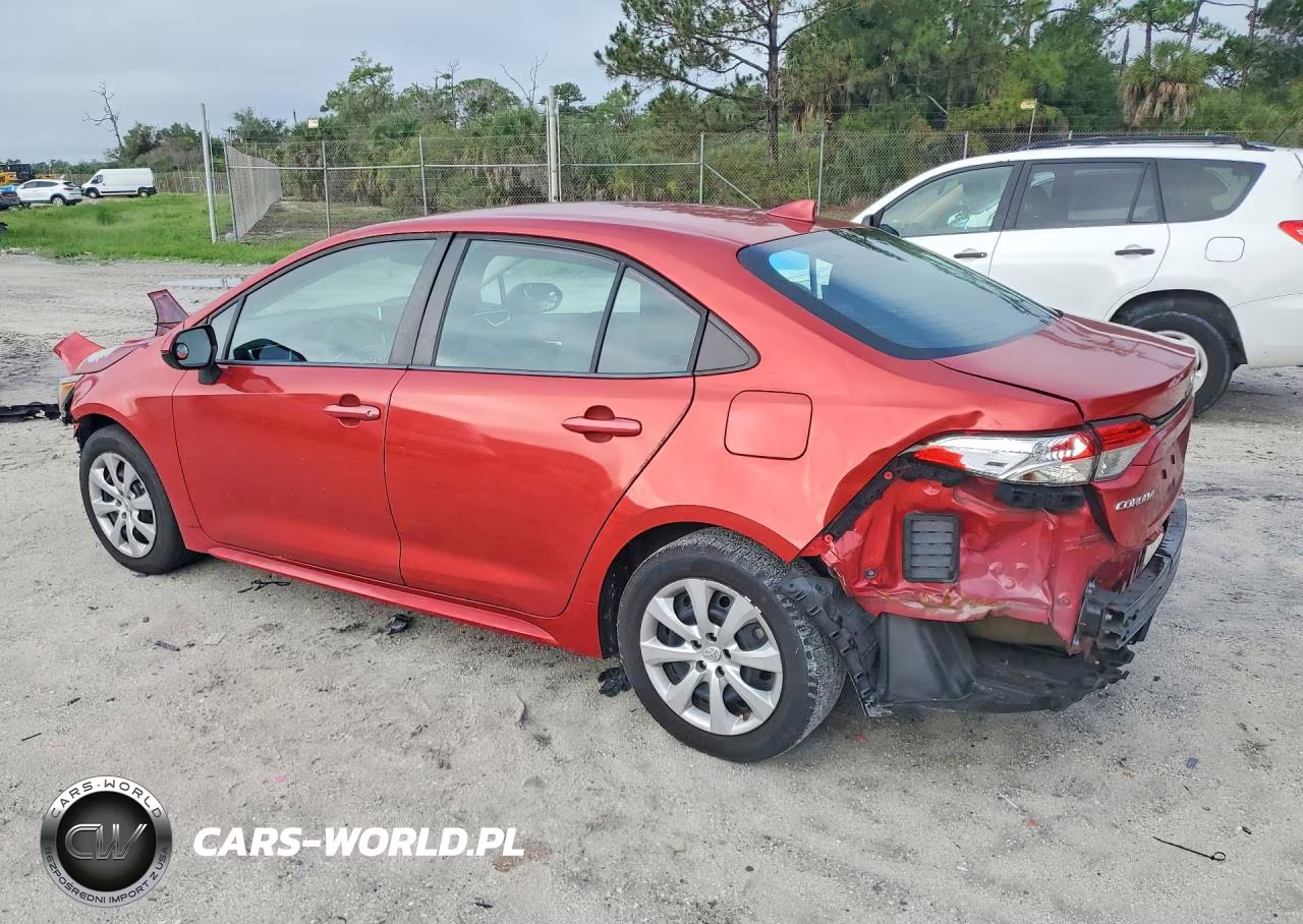 2020 Toyota Corolla Le VIN:5YFEPRAE6LP049441 - 2