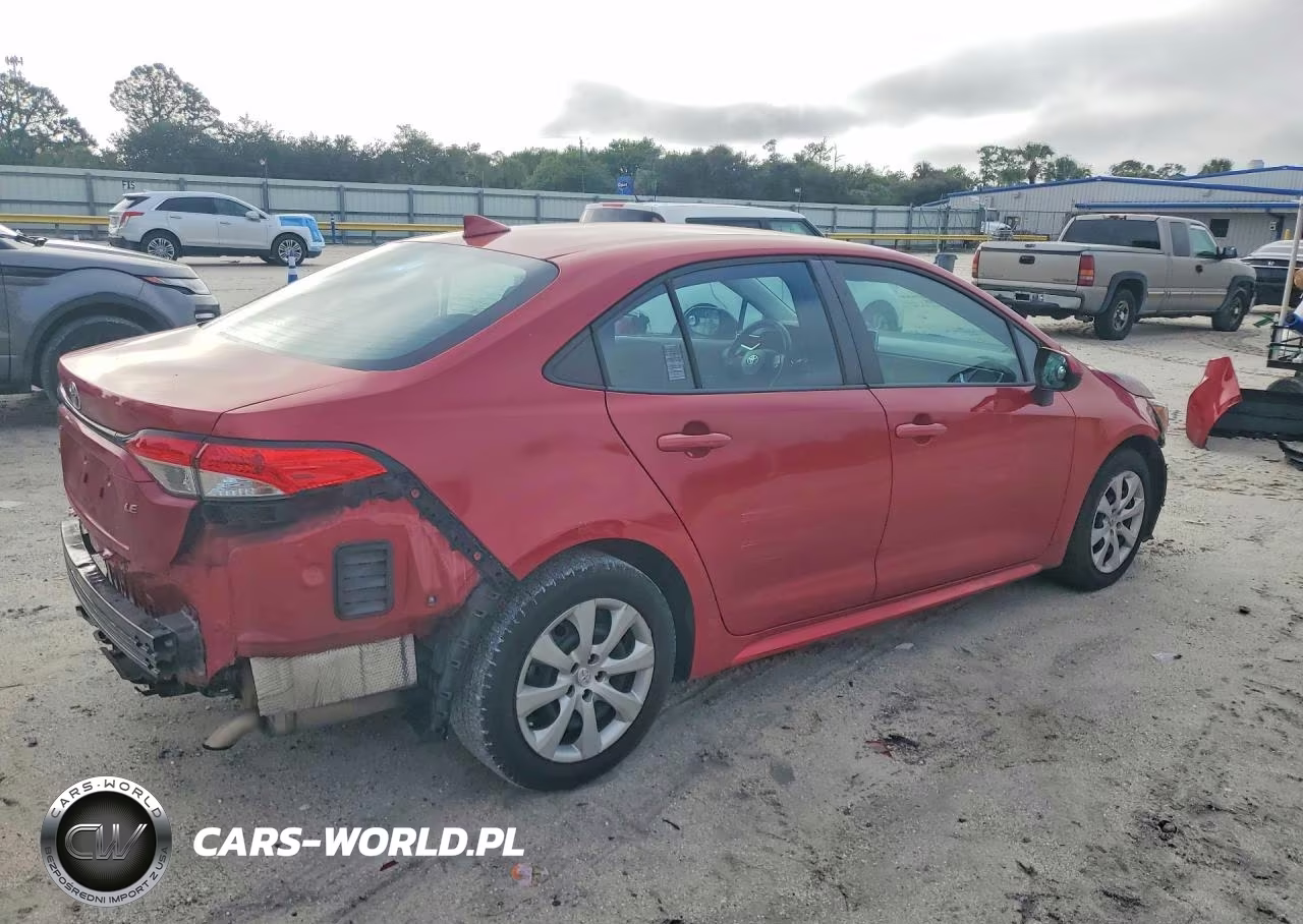 2020 Toyota Corolla Le VIN:5YFEPRAE6LP049441 - 3