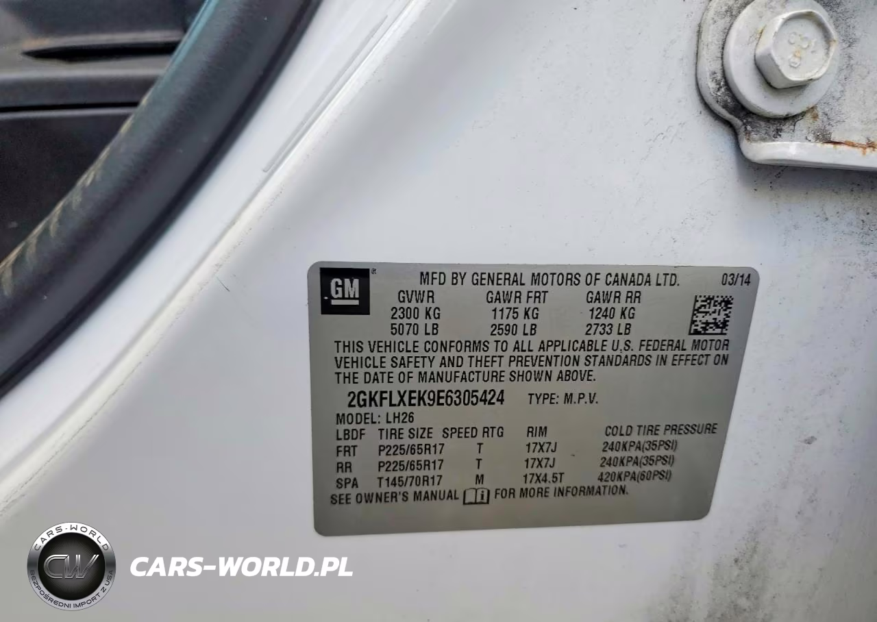 2014 GMC Terrain Slt VIN:2GKFLXEK9E6305424 - 13