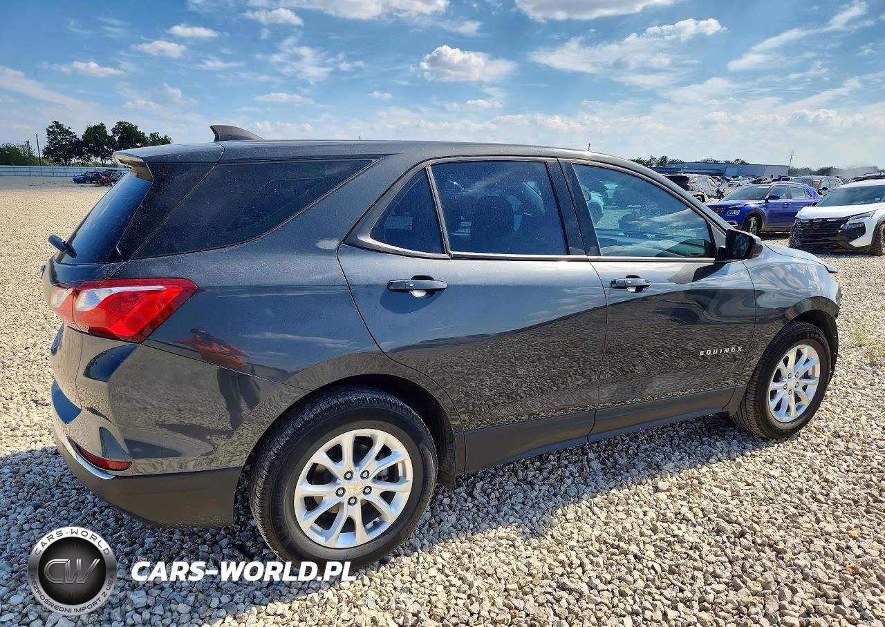 2018 Chevrolet Equinox Ls VIN:2GNAXHEV9J6109852 - 3