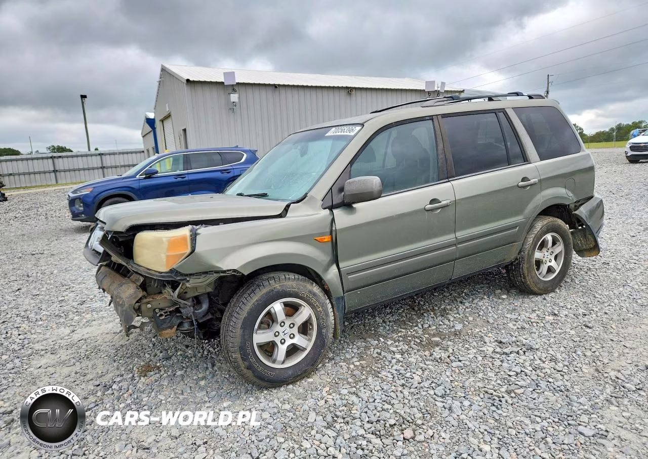 2007 Honda Pilot Exl VIN:5FNYF286X7B007698 - 1