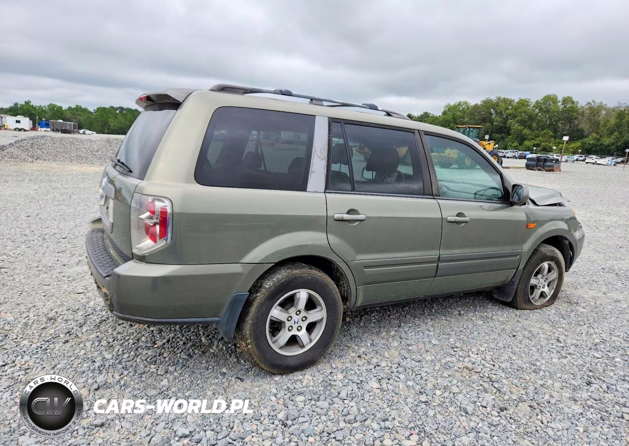 2007 Honda Pilot Exl VIN:5FNYF286X7B007698 - 3