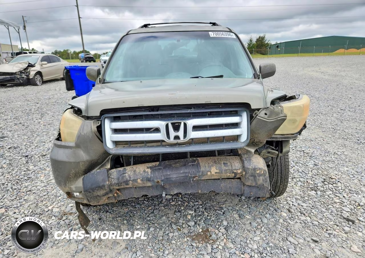 2007 Honda Pilot Exl VIN:5FNYF286X7B007698 - 5