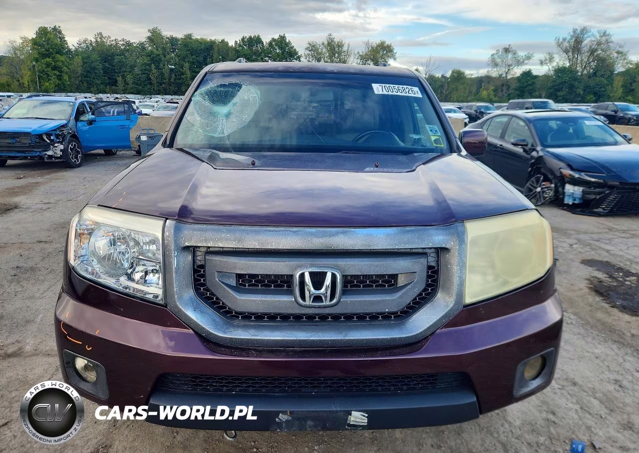 2009 Honda Pilot Exl VIN:5FNYF48539B007144 - 5