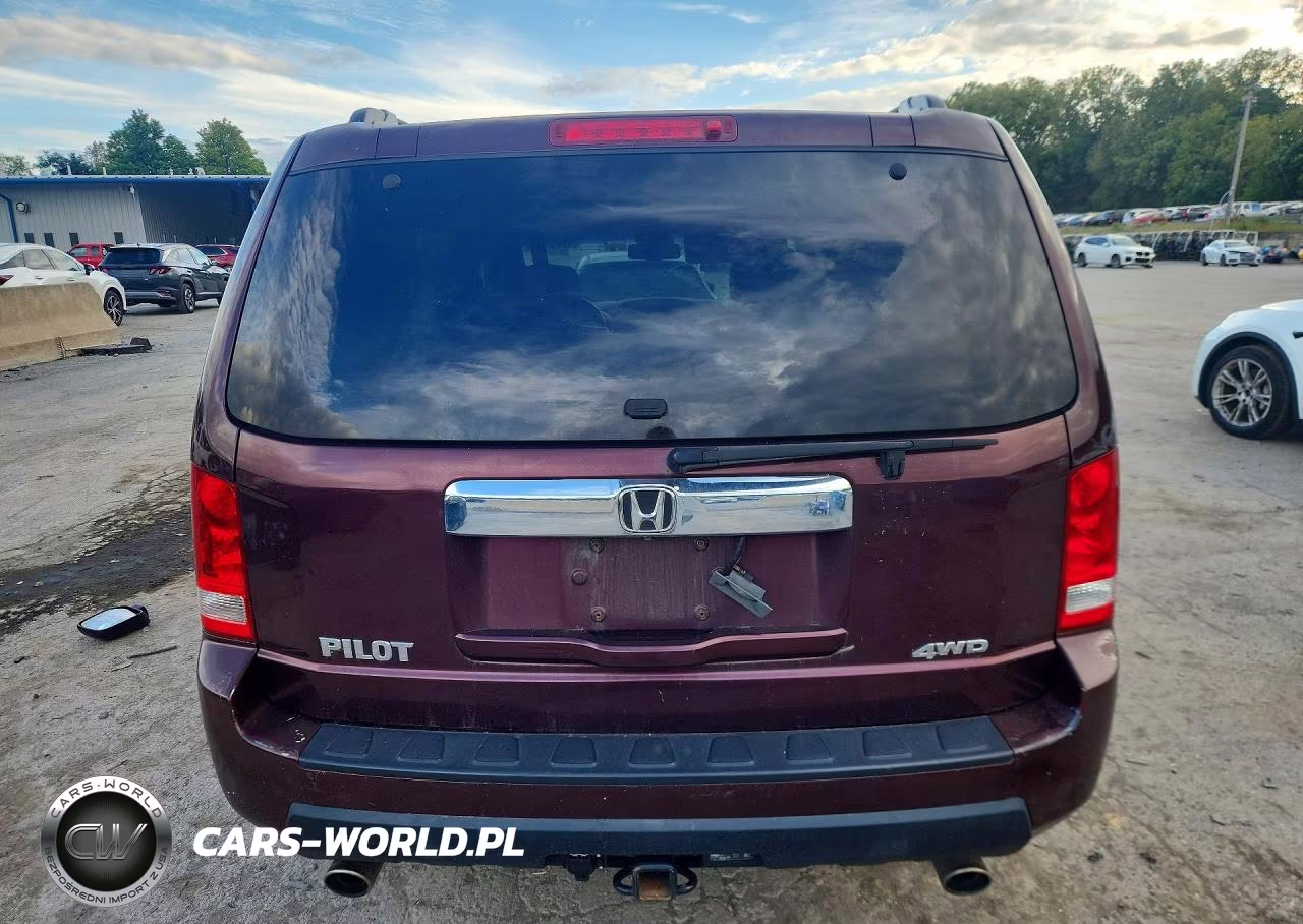 2009 Honda Pilot Exl VIN:5FNYF48539B007144 - 6