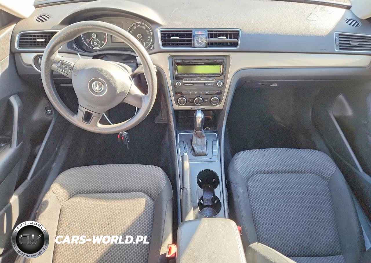2012 Volkswagen Passat S VIN:1VWAH7A35CC066445 - 8