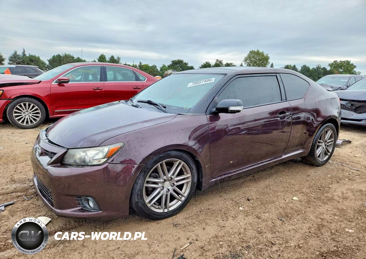2013 Scion Tc Base VIN:JTKJF5C72D3054356 - 1