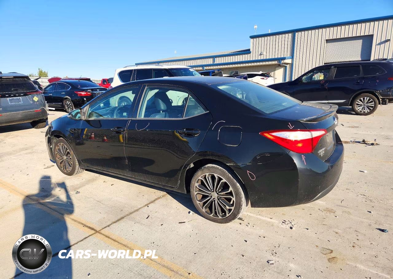 2015 Toyota Corolla S Plus VIN:2T1BURHE1FC360944 - 2