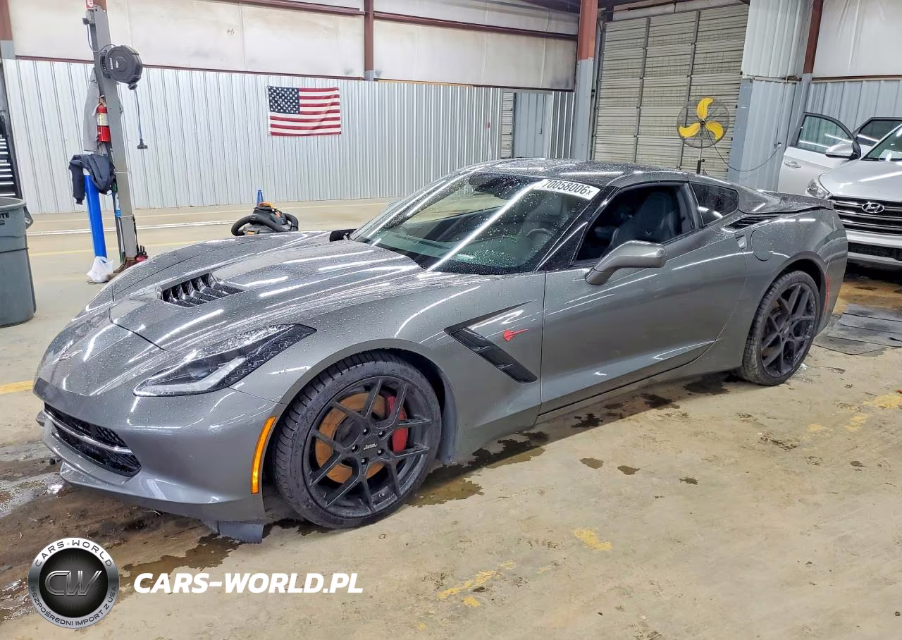 2015 Chevrolet Corvette Stingray Z51 2Lt VIN:1G1YK2D76F5103475 - 1