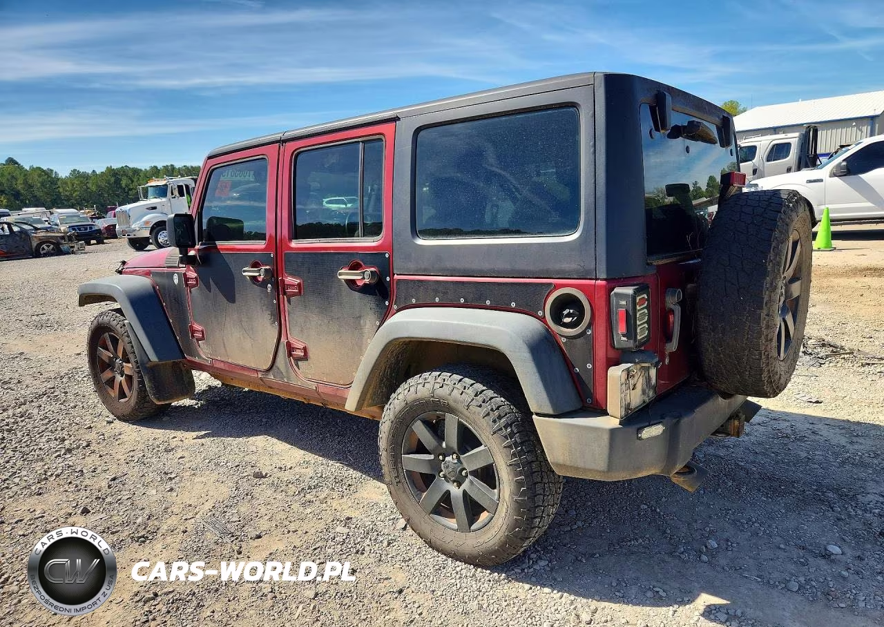 2012 Jeep Wrangler Unlimited Sport VIN:1C4BJWKGXCL267796 - 2