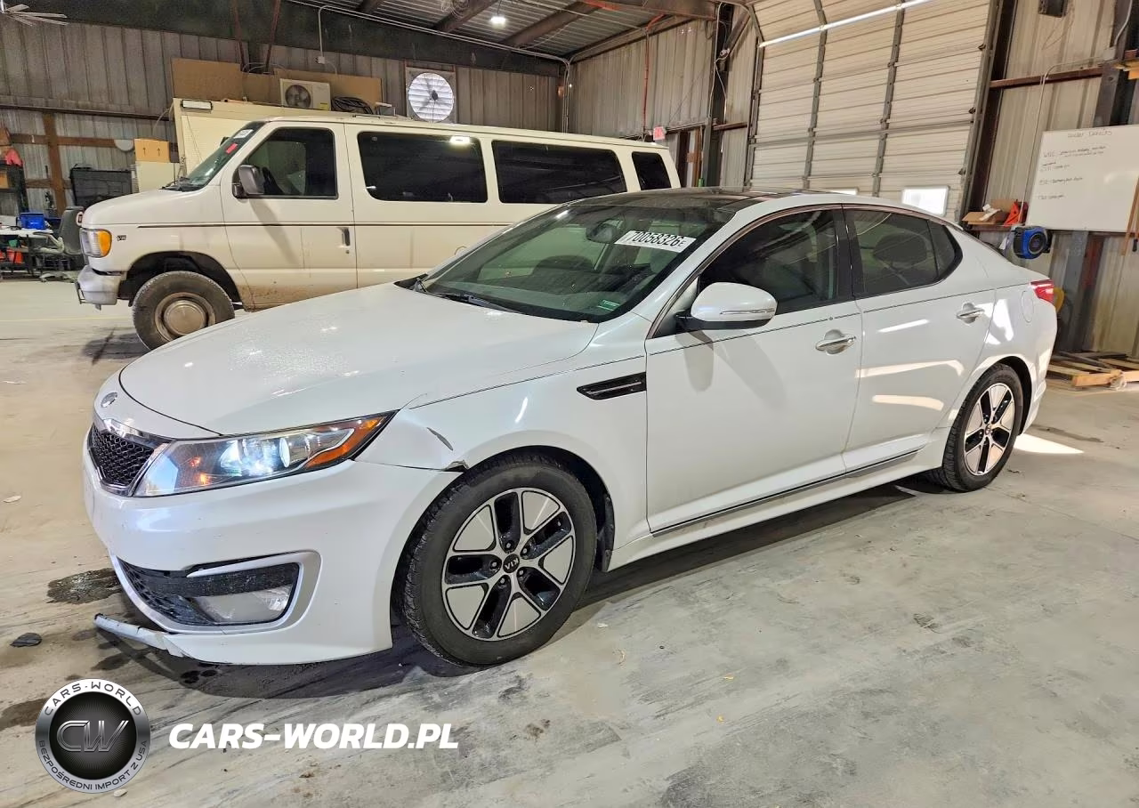 2012 Kia Optima Hybrid VIN:KNAGM4AD1C5030141 - 1