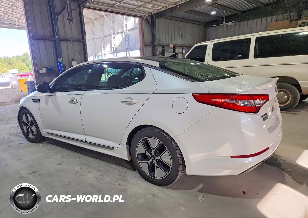2012 Kia Optima Hybrid VIN:KNAGM4AD1C5030141 - 2