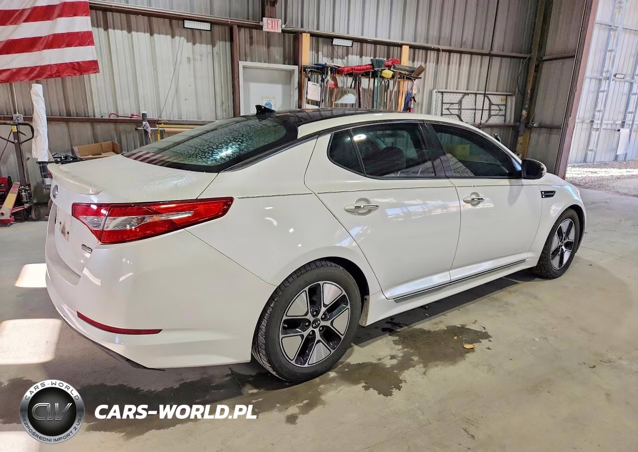 2012 Kia Optima Hybrid VIN:KNAGM4AD1C5030141 - 3