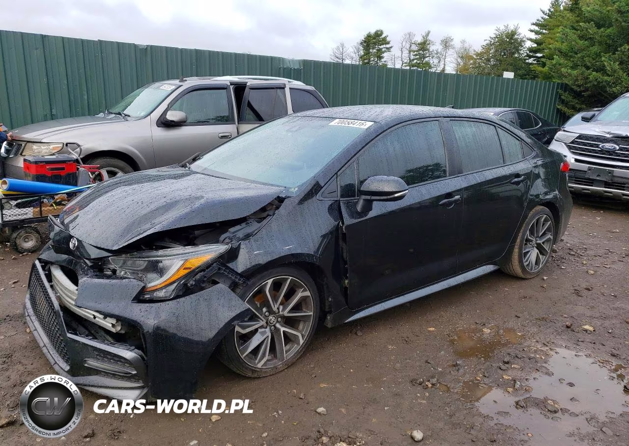 2020 Toyota Corolla Se VIN:5YFS4RCE4LP021422 - 1