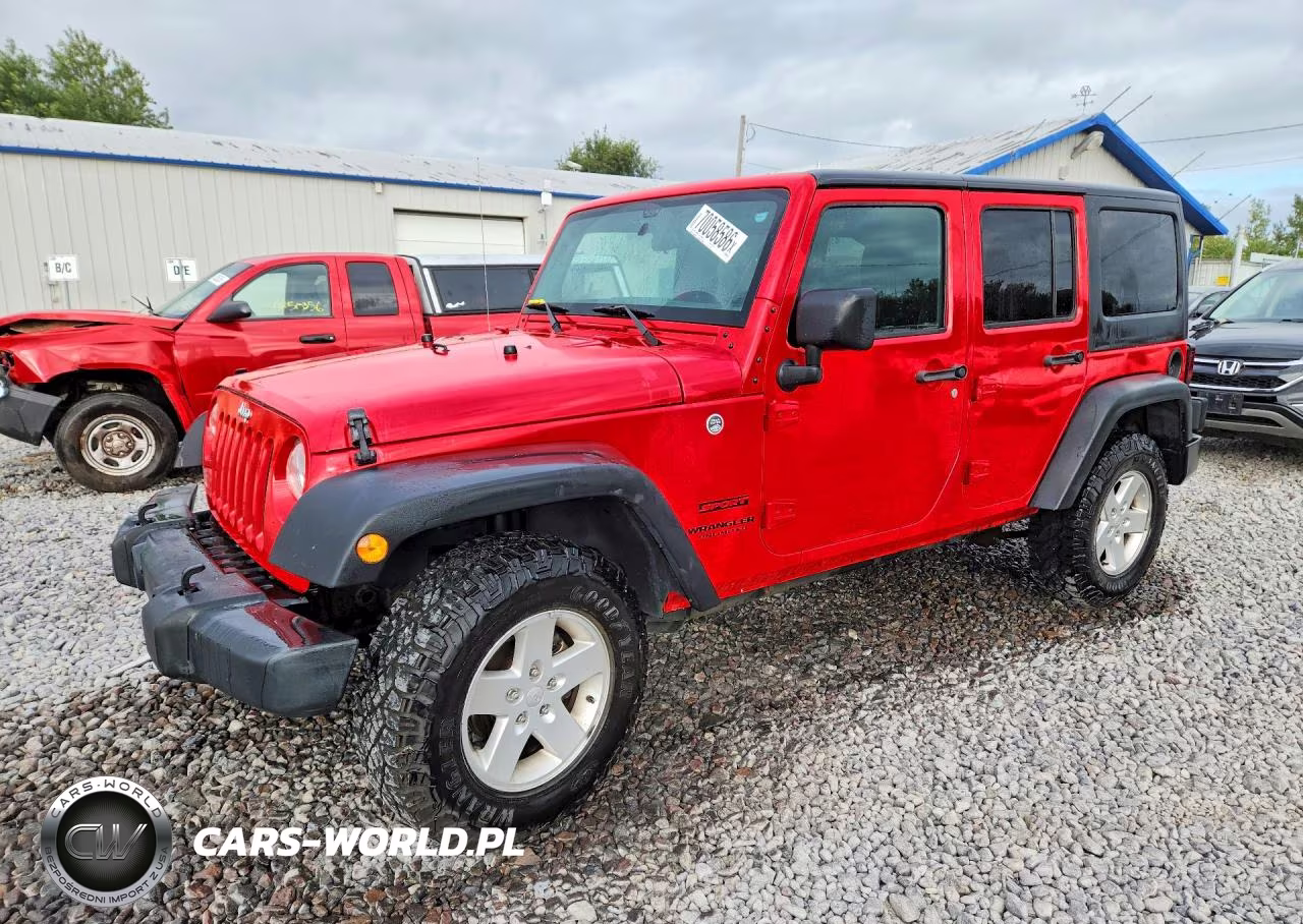2016 Jeep Wrangler Unlimited Sport VIN:1C4BJWDG5GL136763 - 1