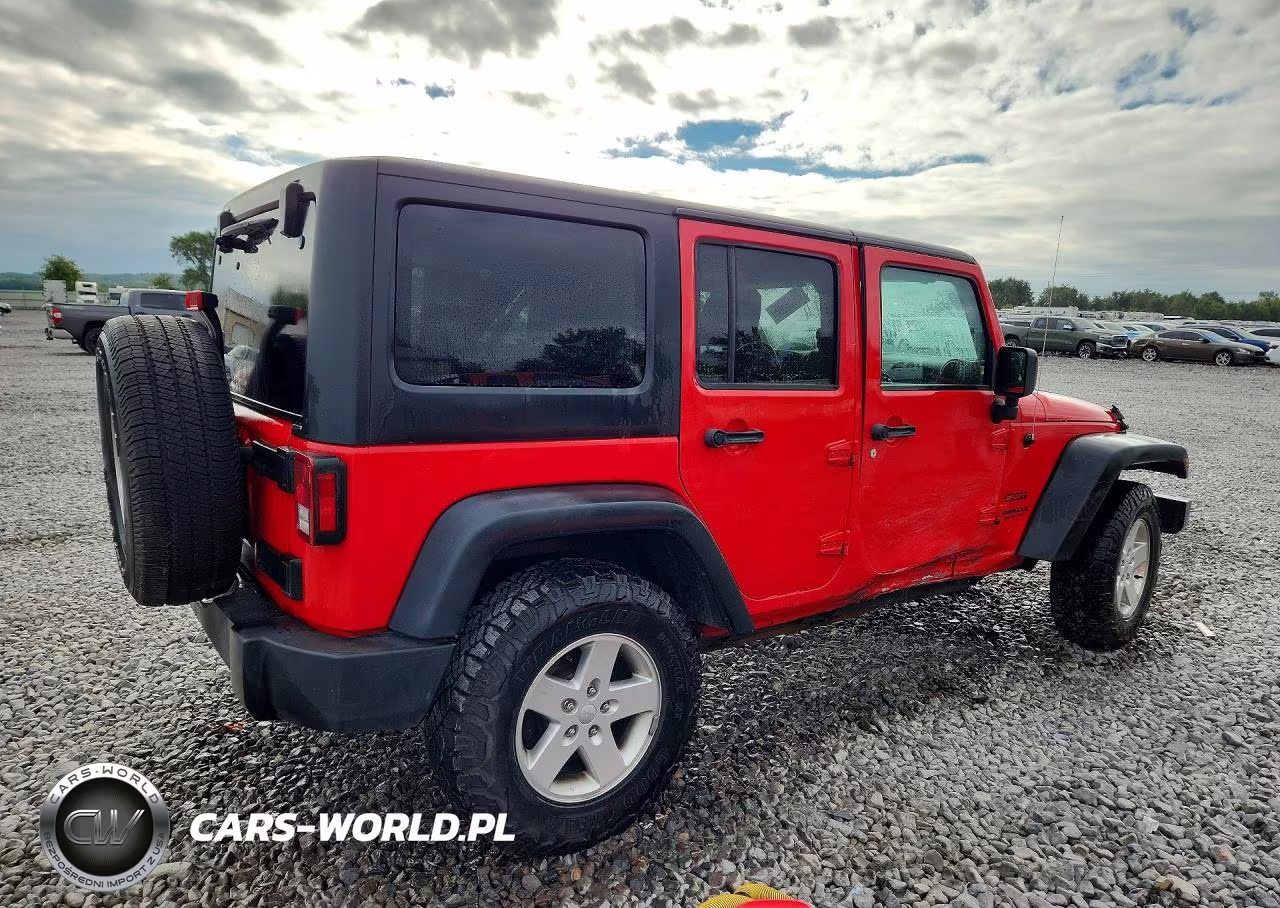 2016 Jeep Wrangler Unlimited Sport VIN:1C4BJWDG5GL136763 - 3