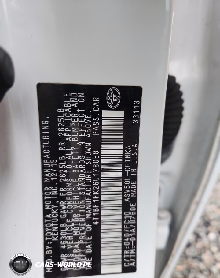 2016 Toyota Camry Le VIN:4T1BF1FK2GU178058 - 12