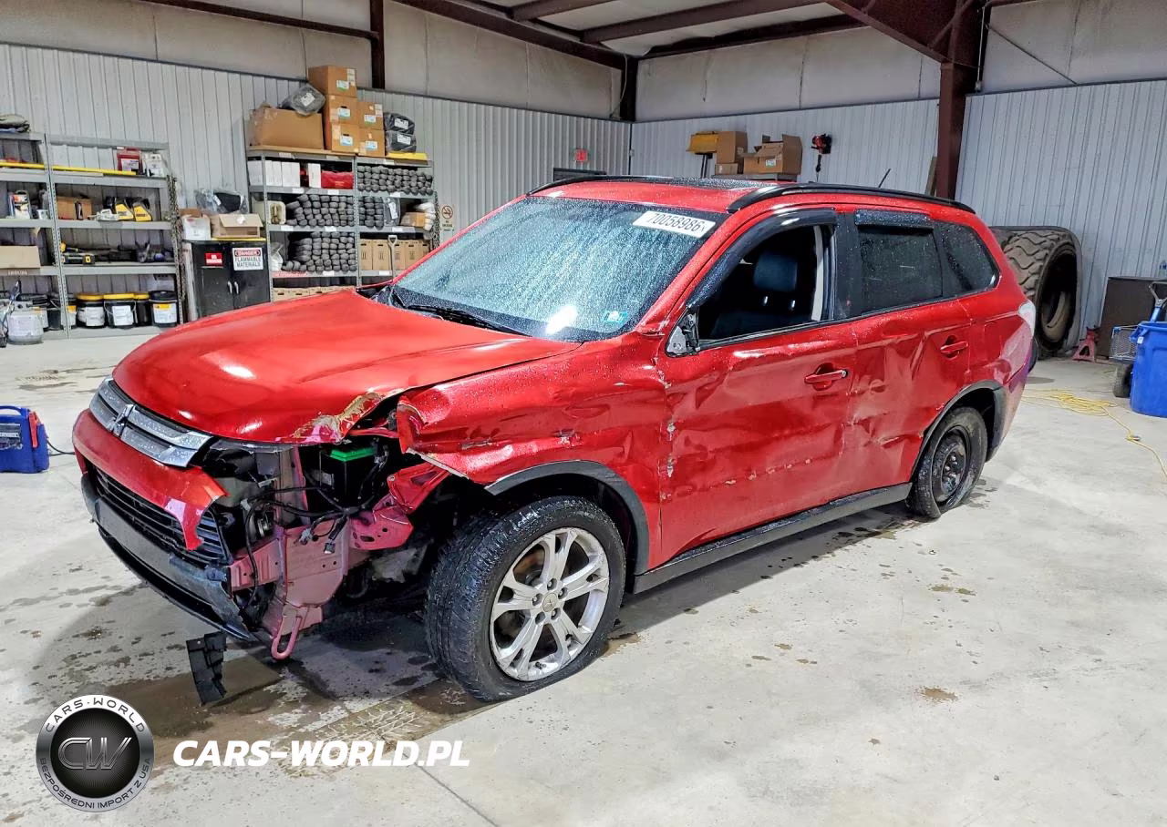 2015 Mitsubishi Outlander Se VIN:JA4AD3A3XFZ007698 - 1