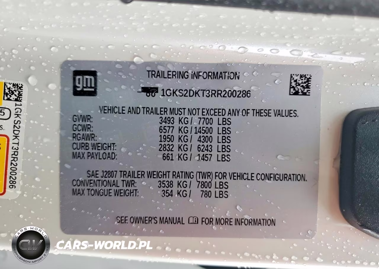 2024 GMC Yukon Denali VIN:1GKS2DKT3RR200286 - 14