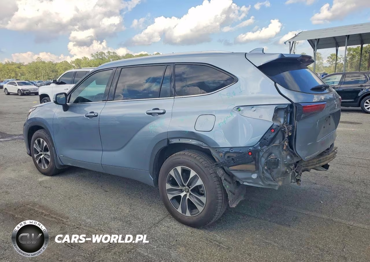 2022 Toyota Highlander Hybrid Xle VIN:5TDGBRCH7NS075829 - 2