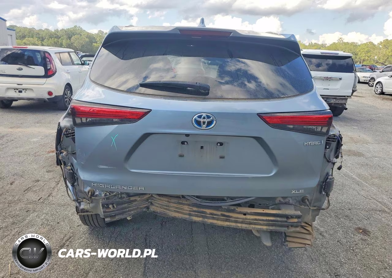 2022 Toyota Highlander Hybrid Xle VIN:5TDGBRCH7NS075829 - 6